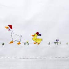 Ducks Cot Sheet Set