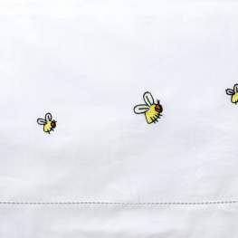 Bees and Honeypot Cot Sheet Set