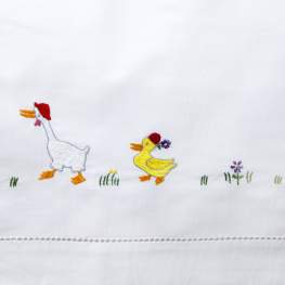 Ducks Cot Sheet Set