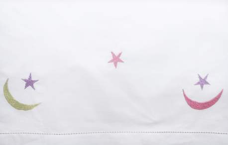 Moon and Stars Cot Sheet Set