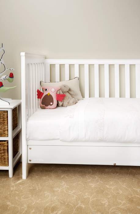 Pink Bunnies Cot Duvet Set